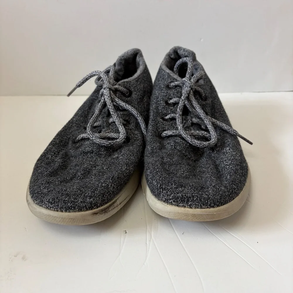 Allbirds Wool Runners Mens 10 Charcoal Grey Heather Merino Wool Sneakers WR M10